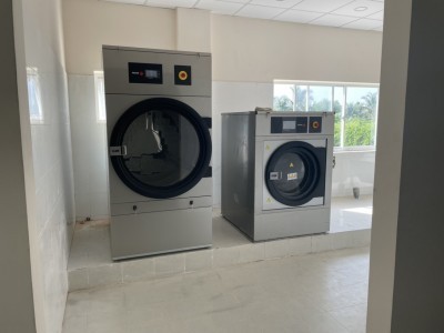 Lắp đặt máy giặt và máy sấy Fagor tại bệnh viện đa khoa Vạn An - Long An