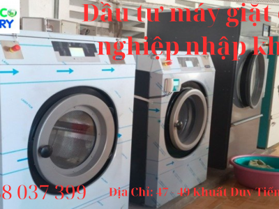 MÁY GIẶT CÔNG NGHIỆP THƯỜNG SỬ DỤNG Ở ĐÂU VÌ SAO NÊN ĐI KÈM MÁY SẤY KHÔ QUẦN ÁO