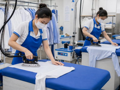 Hướng Dẫn Cách Sử Dụng Bàn Là Áo Sơ Mi Công Nghiệp Nhanh Và Phẳng