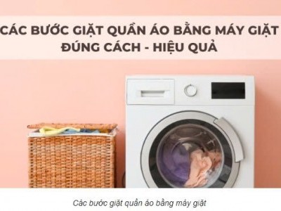 HƯỚNG DẪN GIẶT QUẦN ÁO BẰNG MÁY GIẶT CÔNG NGHIỆP ĐÚNG CÁCH VÀ HIỆU QUẢ