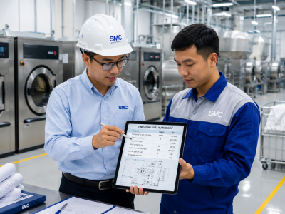 Cách Tính Công Suất Xưởng Giặt Hiệu Quả